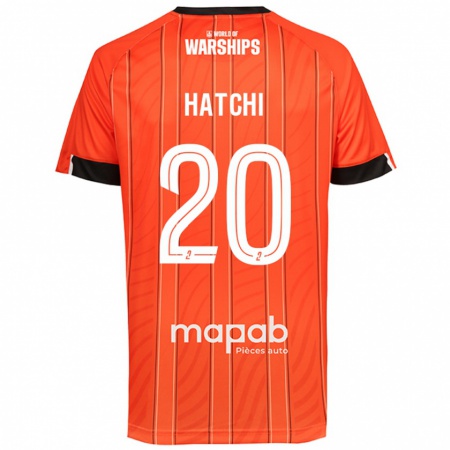 Kandiny Barn Jérémy Hatchi #20 Orange Hemmatröja Matchtröjor 2024/25 Tröjor T-Tröja