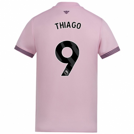 Kandiny Niño Camiseta Igor Thiago #9 Rosa 2ª Equipación 2024/25 La Camisa México