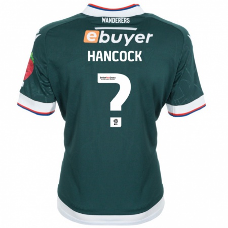 Kandiny Niño Camiseta Leah Hancock #0 Verde Oscuro 2ª Equipación 2024/25 La Camisa México