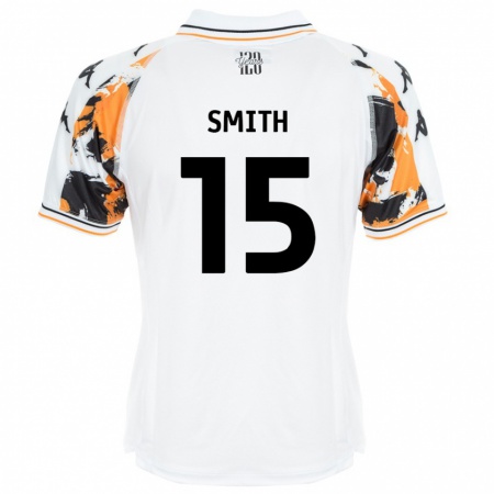 KandinyキッズSuey Smith#15白アウェイシャツ2024/25ジャージーユニフォーム