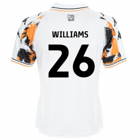 Kandiny Kinder Annabel Williams #26 Weiß Auswärtstrikot Trikot 2024/25 T-Shirt Österreich