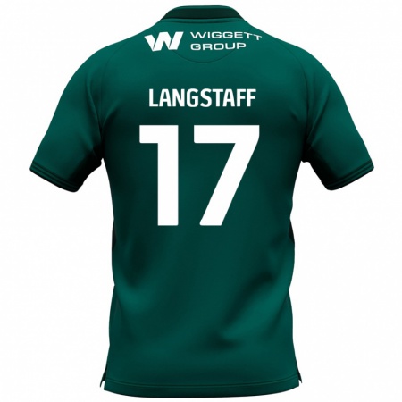 Kandiny Kinderen Macaulay Langstaff #17 Groen Uitshirt Uittenue 2024/25 T-Shirt België