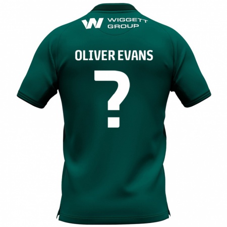 KandinyキッズOliver Evans#0緑アウェイシャツ2024/25ジャージーユニフォーム