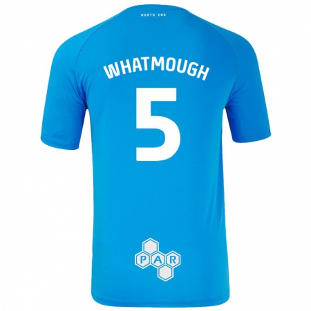 Kandiny Kinder Jack Whatmough #5 Himmelblau Auswärtstrikot Trikot 2024/25 T-Shirt Österreich