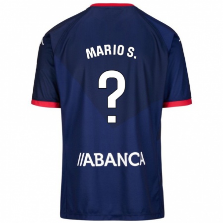 Kandiny Niño Camiseta Mario Soriano #21 Azul Marino 2ª Equipación 2024/25 La Camisa