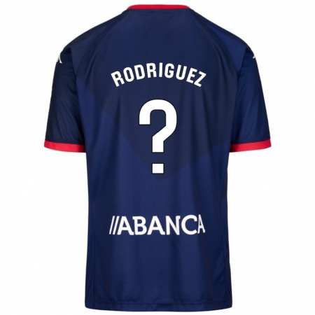 Kandiny Niño Camiseta Clara Rodríguez #3 Azul Marino 2ª Equipación 2024/25 La Camisa