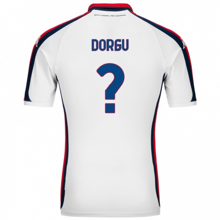 Kandiny Bambino Maglia Ifenna Dorgu #0 Bianco Kit Gara Away 2024/25 Maglietta