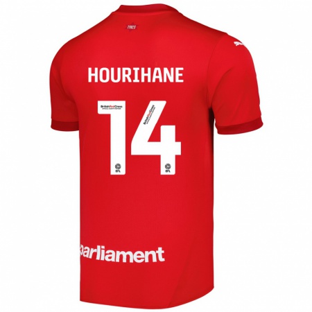 Kandiny Hombre Camiseta Conor Hourihane #14 Rojo 1ª Equipación 2024/25 La Camisa