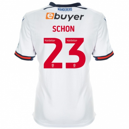 Kandiny Herren Szabolcs Schön #23 Weiß Heimtrikot Trikot 2024/25 T-Shirt Österreich