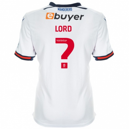 Kandiny Hombre Camiseta Regan Lord #0 Blanco 1ª Equipación 2024/25 La Camisa