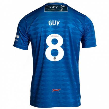 Kandiny Hombre Camiseta Callum Guy #8 Azul 1ª Equipación 2024/25 La Camisa