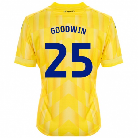 Kandiny Herren Will Goodwin #25 Gelb Heimtrikot Trikot 2024/25 T-Shirt Österreich