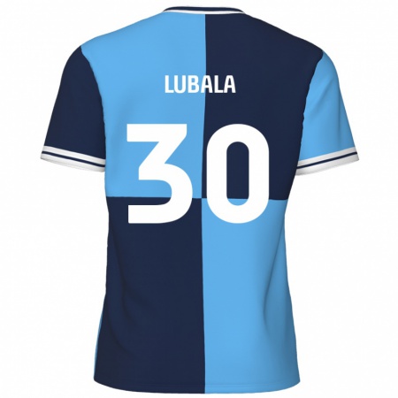 Kandiny Herren Bez Lubala #30 Himmelblau Dunkelblau Heimtrikot Trikot 2024/25 T-Shirt Österreich