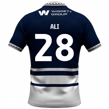 Kandiny Uomo Maglia Francesca Ali #28 Blu Navy Bianco Kit Gara Home 2024/25 Maglietta