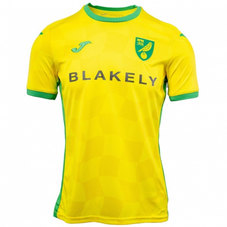 Kandiny Uomo Maglia Charlie Wilson #0 Giallo Verde Kit Gara Home 2024/25 Maglietta