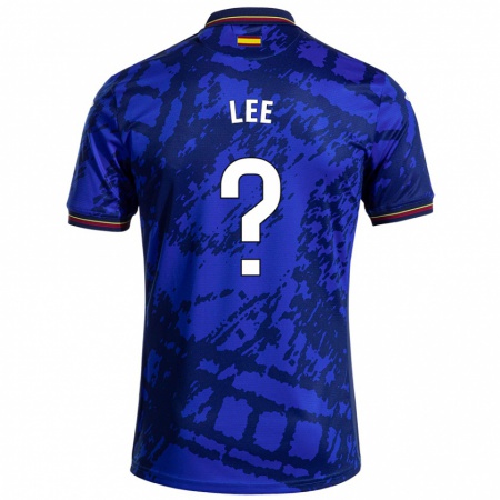 Kandiny Heren Sang-Min Lee #0 Donkerder Blauw Thuisshirt Thuistenue 2024/25 T-Shirt België