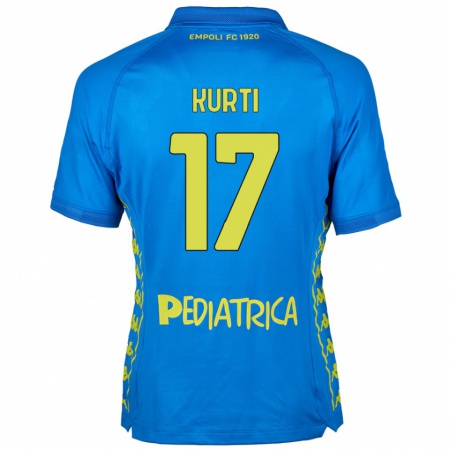 Kandiny Män Adi Kurti #17 Blå Hemmatröja Matchtröjor 2024/25 Tröjor T-Tröja