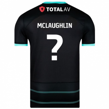 KandinyメンズErin Mclaughlin#0黒アウェイシャツ2024/25ジャージーユニフォーム