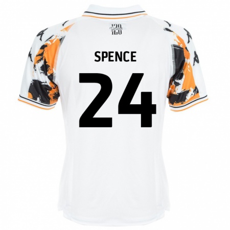 KandinyメンズEmily Spence#24白アウェイシャツ2024/25ジャージーユニフォーム