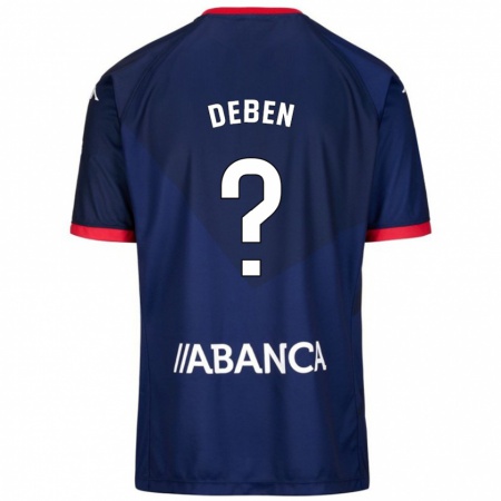 Kandiny Uomo Maglia Sara Debén #21 Blu Navy Kit Gara Away 2024/25 Maglietta