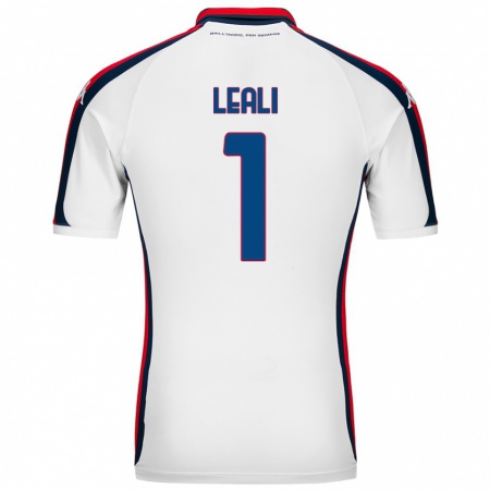 Kandiny Uomo Maglia Nicola Leali #1 Bianco Kit Gara Away 2024/25 Maglietta