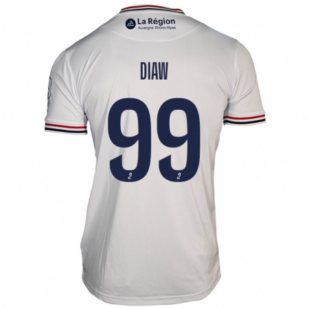 Kandiny Herren Mory Diaw #99 Weiß Auswärtstrikot Trikot 2024/25 T-Shirt Österreich