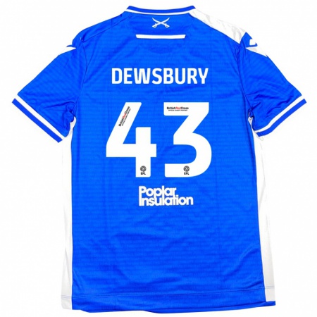 Kandiny Damen Ollie Dewsbury #43 Blau Weiß Heimtrikot Trikot 2024/25 T-Shirt Österreich