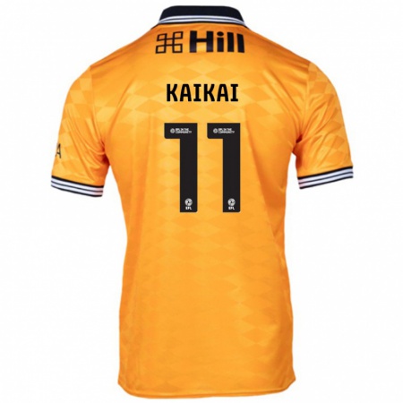 Kandiny Donna Maglia Sullay Kaikai #11 Arancione Kit Gara Home 2024/25 Maglietta