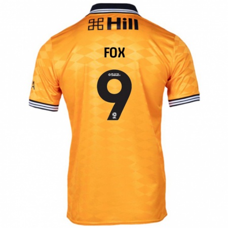 Kandiny Donna Maglia Ruth Fox #9 Arancione Kit Gara Home 2024/25 Maglietta