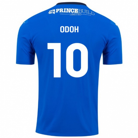 Kandiny Damen Abraham Odoh #10 Blau Weiß Heimtrikot Trikot 2024/25 T-Shirt Österreich