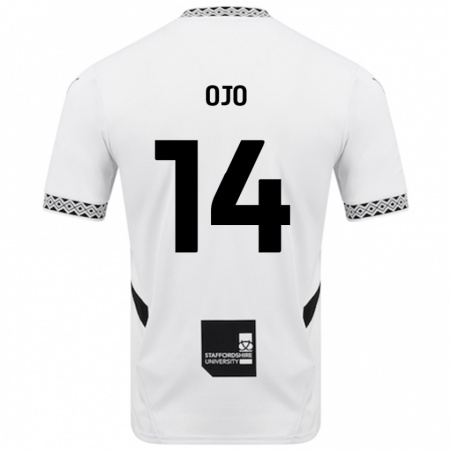 Kandiny Damen Funso Ojo #14 Weiß Heimtrikot Trikot 2024/25 T-Shirt Österreich