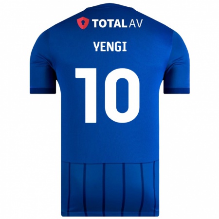 Kandiny Donna Maglia Kusini Yengi #10 Blu Kit Gara Home 2024/25 Maglietta