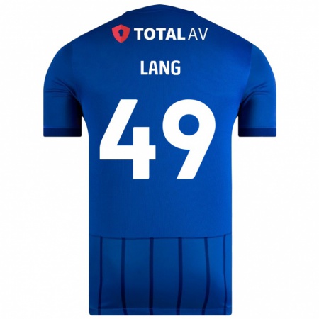 Kandiny Dames Callum Lang #49 Blauw Thuisshirt Thuistenue 2024/25 T-Shirt België