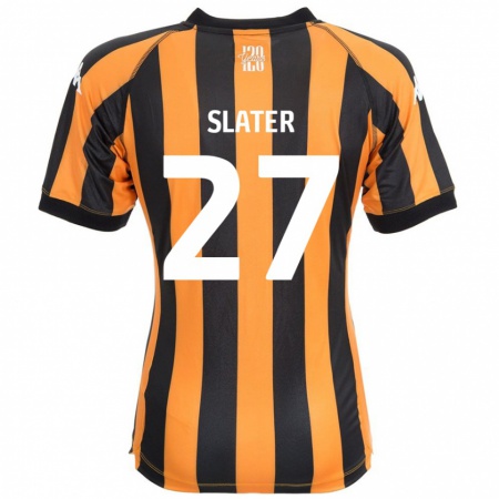 Kandiny Mujer Camiseta Regan Slater #27 Negro Ámbar 1ª Equipación 2024/25 La Camisa