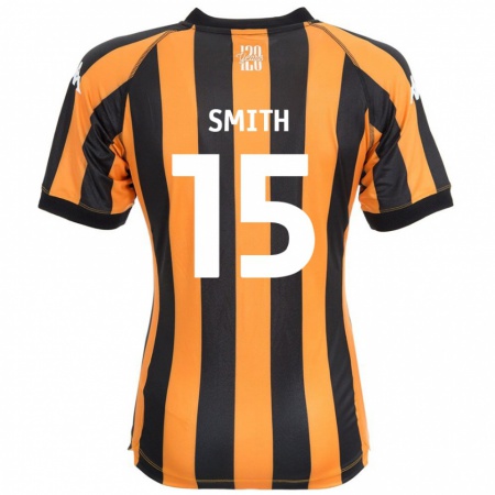 Kandiny Mujer Camiseta Suey Smith #15 Negro Ámbar 1ª Equipación 2024/25 La Camisa