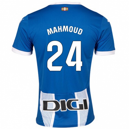 Kandiny Damen Abdallahi Mahmoud #24 Blau Heimtrikot Trikot 2024/25 T-Shirt Österreich