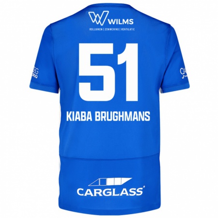 Kandiny Dames Lucca Kiaba Brughmans #51 Blauw Thuisshirt Thuistenue 2024/25 T-Shirt België