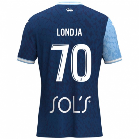 Kandiny Donna Maglia Ruben Londja #70 Azzurro Blu Scuro Kit Gara Home 2024/25 Maglietta