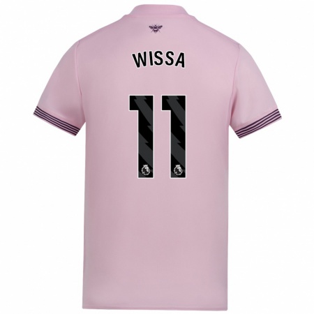 Kandiny Damen Yoane Wissa #11 Rosa Auswärtstrikot Trikot 2024/25 T-Shirt Österreich