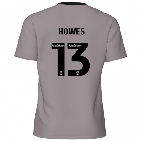 Kandiny Damen Sam Howes #13 Grau Auswärtstrikot Trikot 2024/25 T-Shirt Österreich