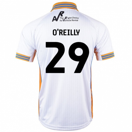 Kandiny Donna Maglia Tommi O'reilly #29 Bianco Kit Gara Away 2024/25 Maglietta