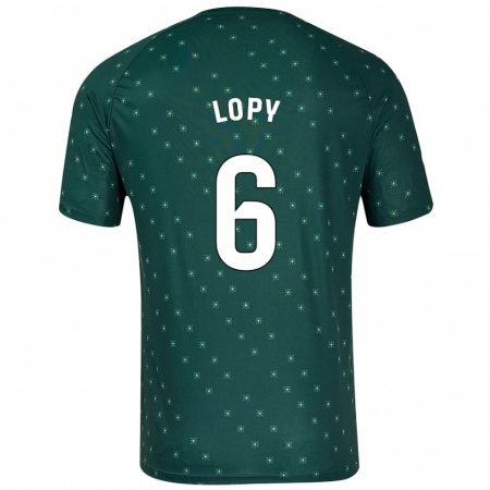 Kandiny Dames Dion Lopy #6 Donkergroen Uitshirt Uittenue 2024/25 T-Shirt België