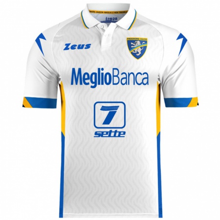 Kandiny Donna Maglia Ebrima Darboe #55 Bianco Kit Gara Away 2024/25 Maglietta