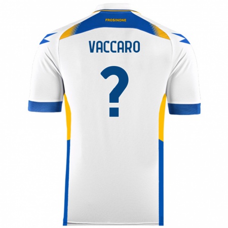 KandinyレディースCristian Vaccaro#0白アウェイシャツ2024/25ジャージーユニフォーム