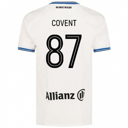 Kandiny Donna Maglia Jorijn Covent #87 Bianco Kit Gara Away 2024/25 Maglietta