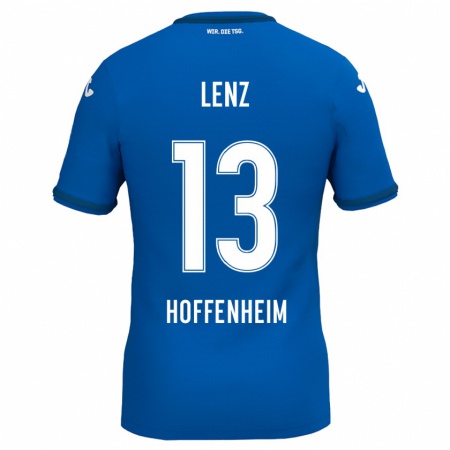 Kandiny Bambino Maglia Christopher Lenz #13 Blu Reale Kit Gara Home 2024/25 Maglietta