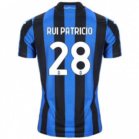 Kandiny Bambino Maglia Rui Patrício #28 Blu Nero Kit Gara Home 2024/25 Maglietta