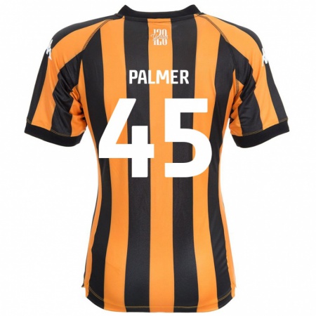 Kandiny Bambino Maglia Kasey Palmer #45 Nero Ambra Kit Gara Home 2024/25 Maglietta