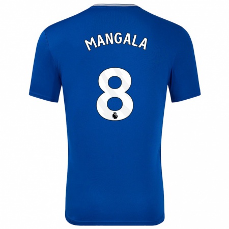 Kandiny Uomo Maglia Orel Mangala #8 Blu Con Kit Gara Home 2024/25 Maglietta