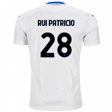 Kandiny Donna Maglia Rui Patrício #28 Bianco Kit Gara Away 2024/25 Maglietta